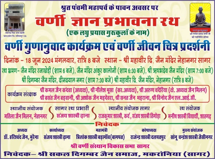 Shri 1008 Mahaveer Digamber Jain Mandir, Neha Nagar, Sagar (M.P.) image 6