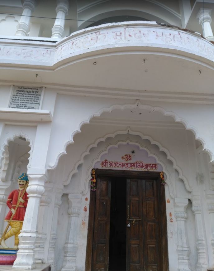 Shri 1008 Chandraprabhu Digamber Jain Mandir, Mahavir Vihar, Tikamgarh (M.P.) image 1