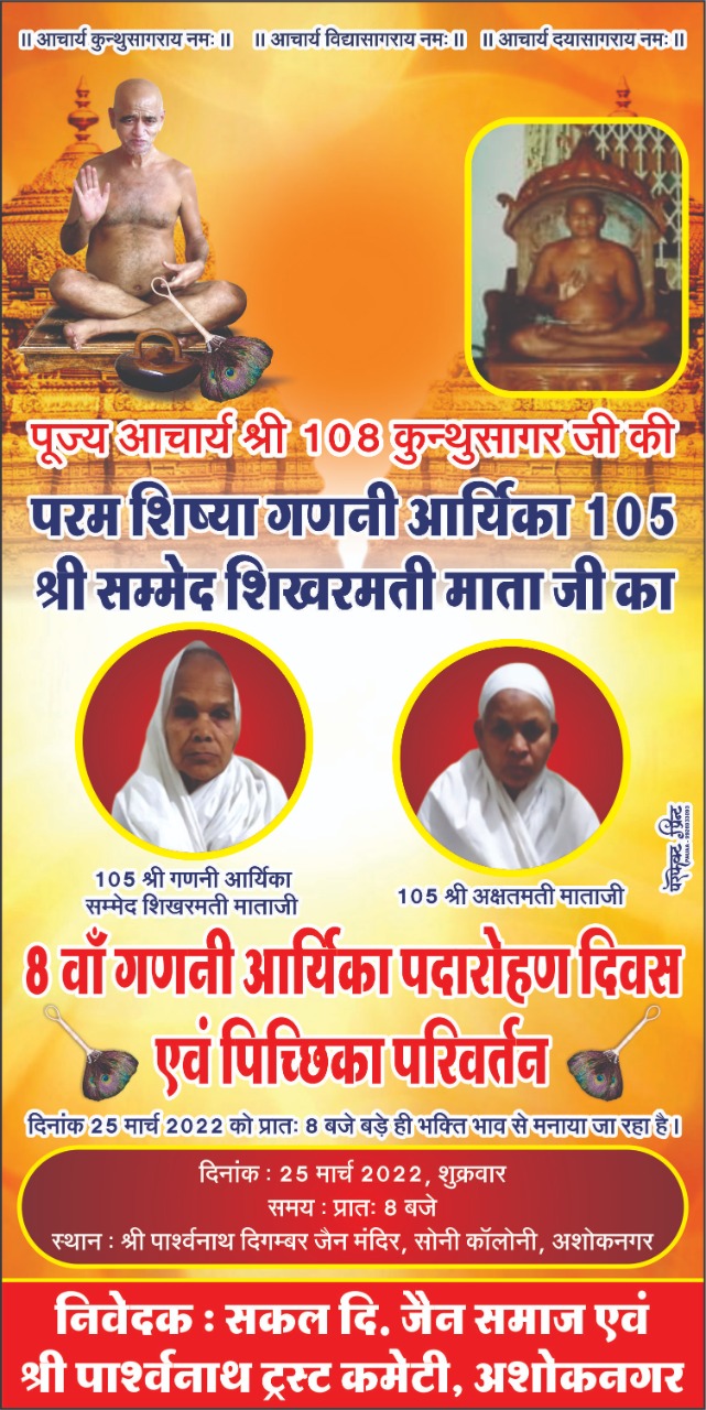 Shri Parshvnath Digamber Jain Mandir, Soni Colony, Ashok Nagar (M.P.) image 7