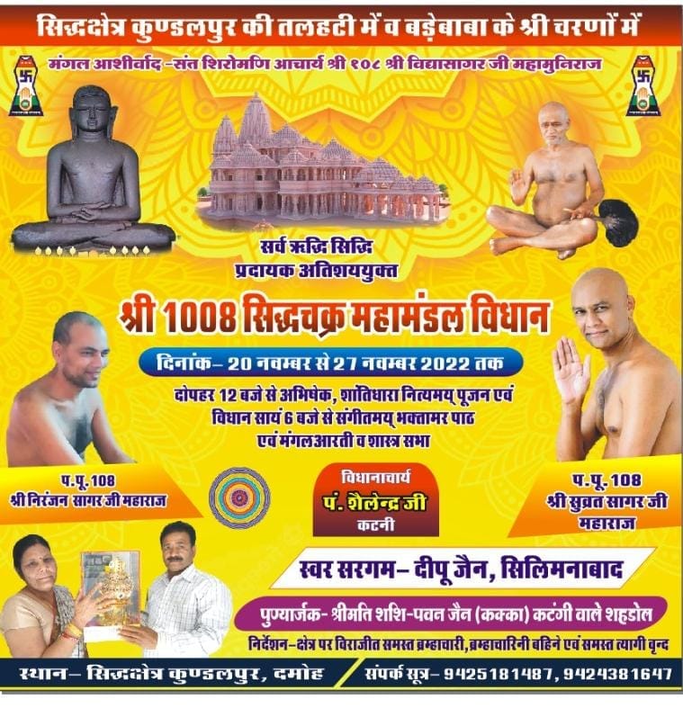 Shri Digamber Jain Siddha Kshetra Kundalgiri (Kundalpur), District-Damoh (M.P.) image 2