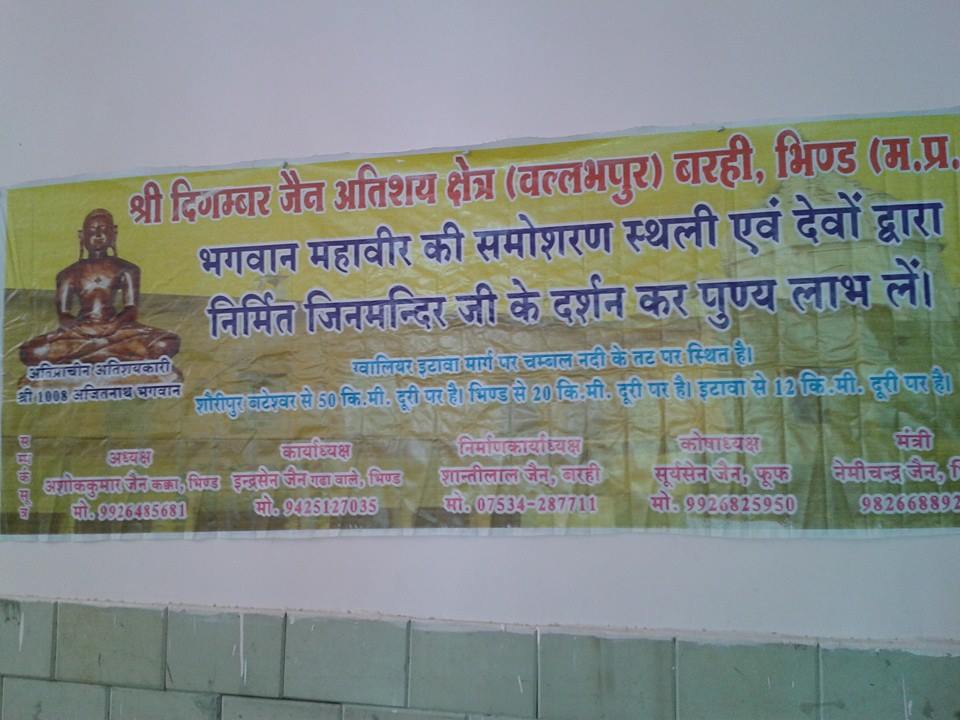 Shri Digambar Jain Atishaya Kshetra Barahi (Vallabhpur), Village-Barahi, District-Bhind (M.P.) image 1