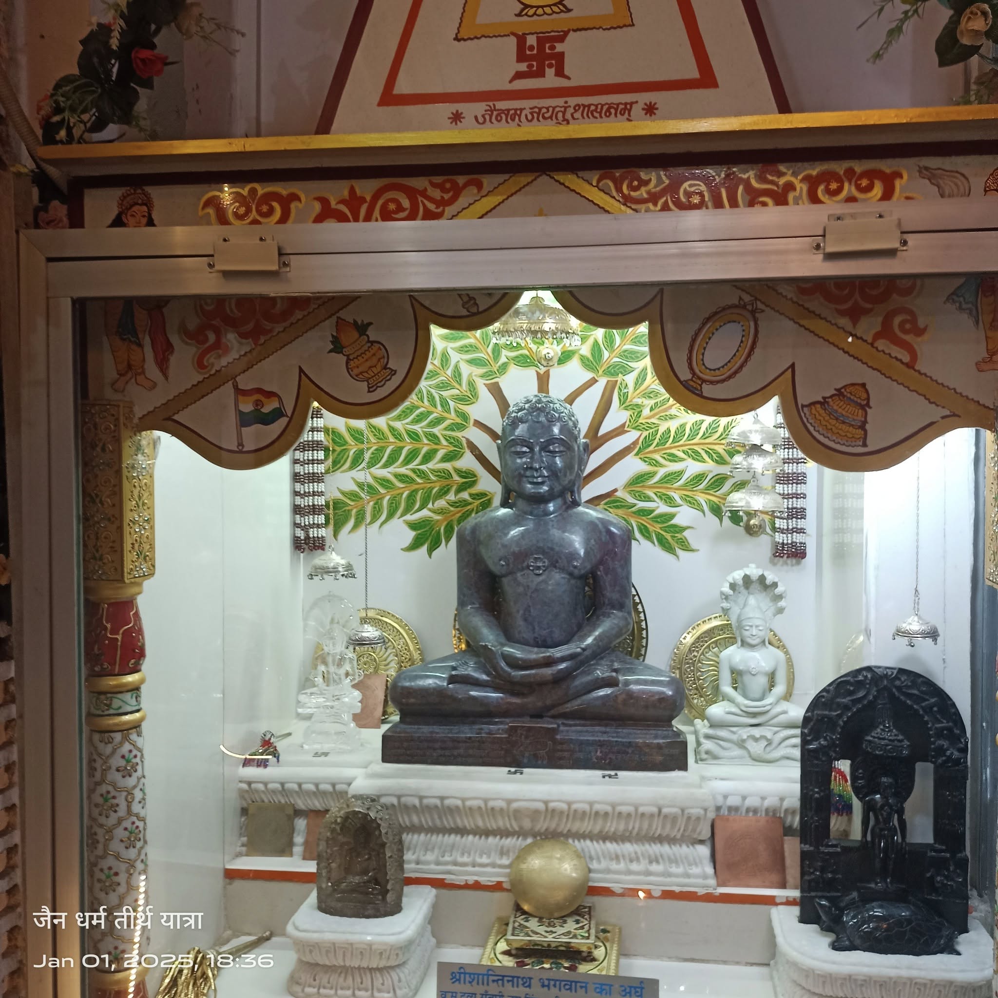 Shri 1008 Neminath Digamber Jain Mandir (Jhirno Ka Mandir),  Kohefiza, Bhopal (M.P.) image 3