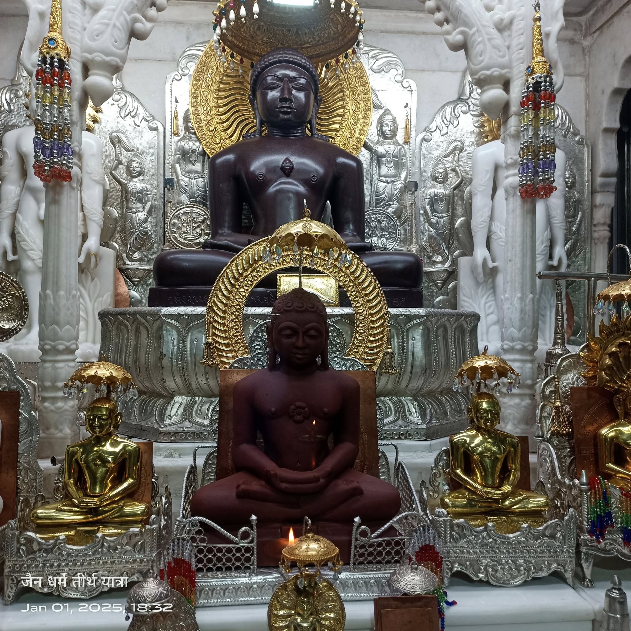 Shri 1008 Neminath Digamber Jain Mandir (Jhirno Ka Mandir),  Kohefiza, Bhopal (M.P.) image 10