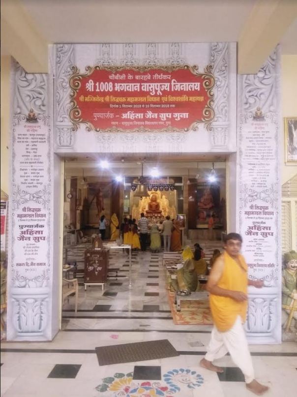 Shri 1008 Bhagwan Vasupujya Jinalaya, Vidyasagar Nagar, Guna (Madhya Pradesh) image 1