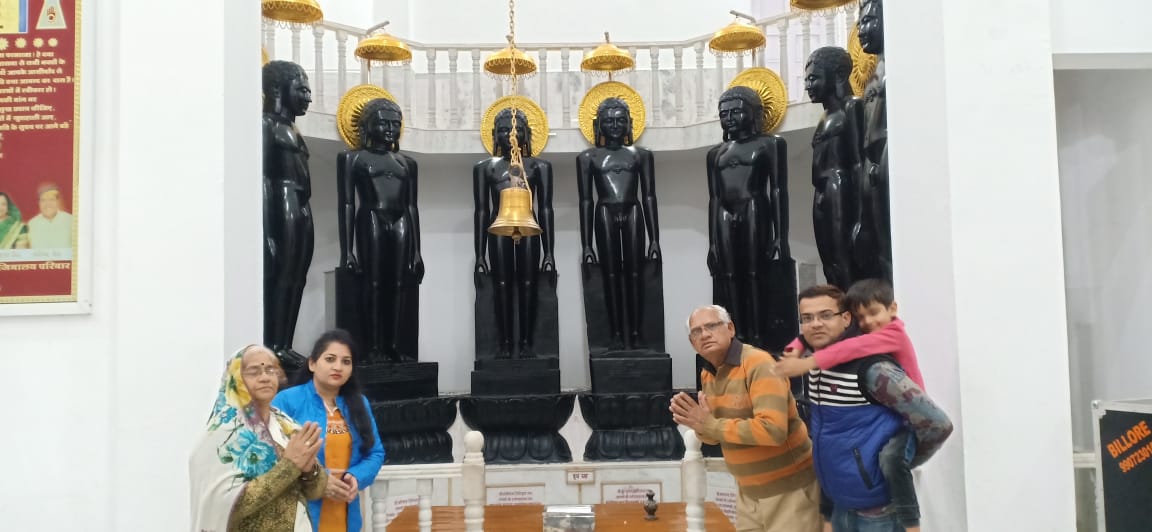 Shri Digamber Jain Navgrah Jinalaya Atishaya Kshetra, Greater Baba Parisar, Airport Road, Indore (Madhya Pradesh) image 18