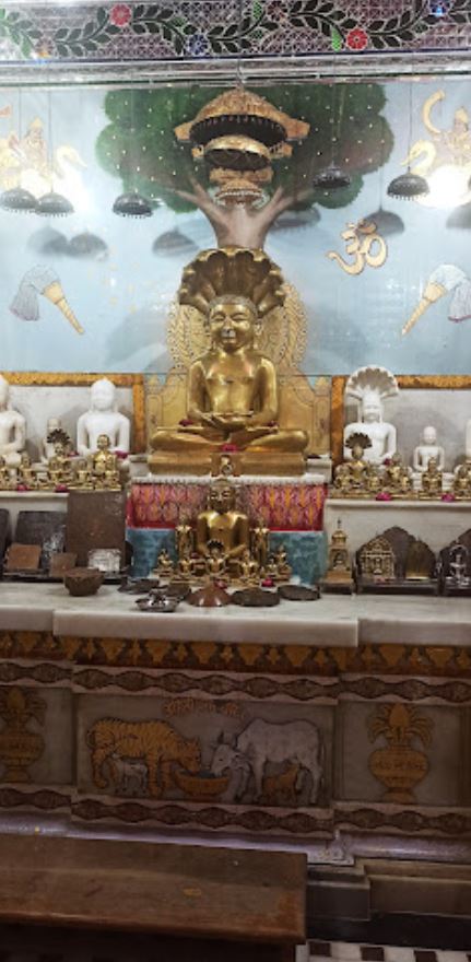 Shri Parshvnath Digamber Jain Mandir, Bandi Ji Ka Bagh, Sarrafa Bazar, Mandsaur (M.P.) image 5