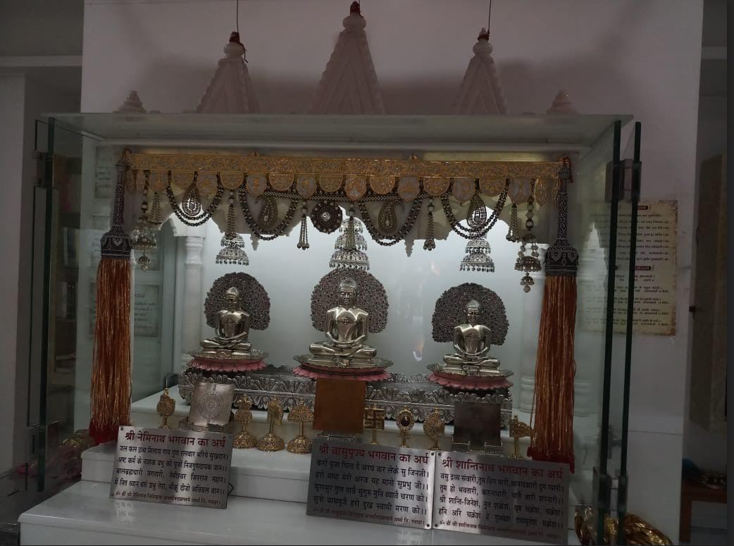 Shri 1008 Vasupujya Digamber Jain Mandir,  Someshwara Enclave, Vesu, Surat (Gujarat) image 9