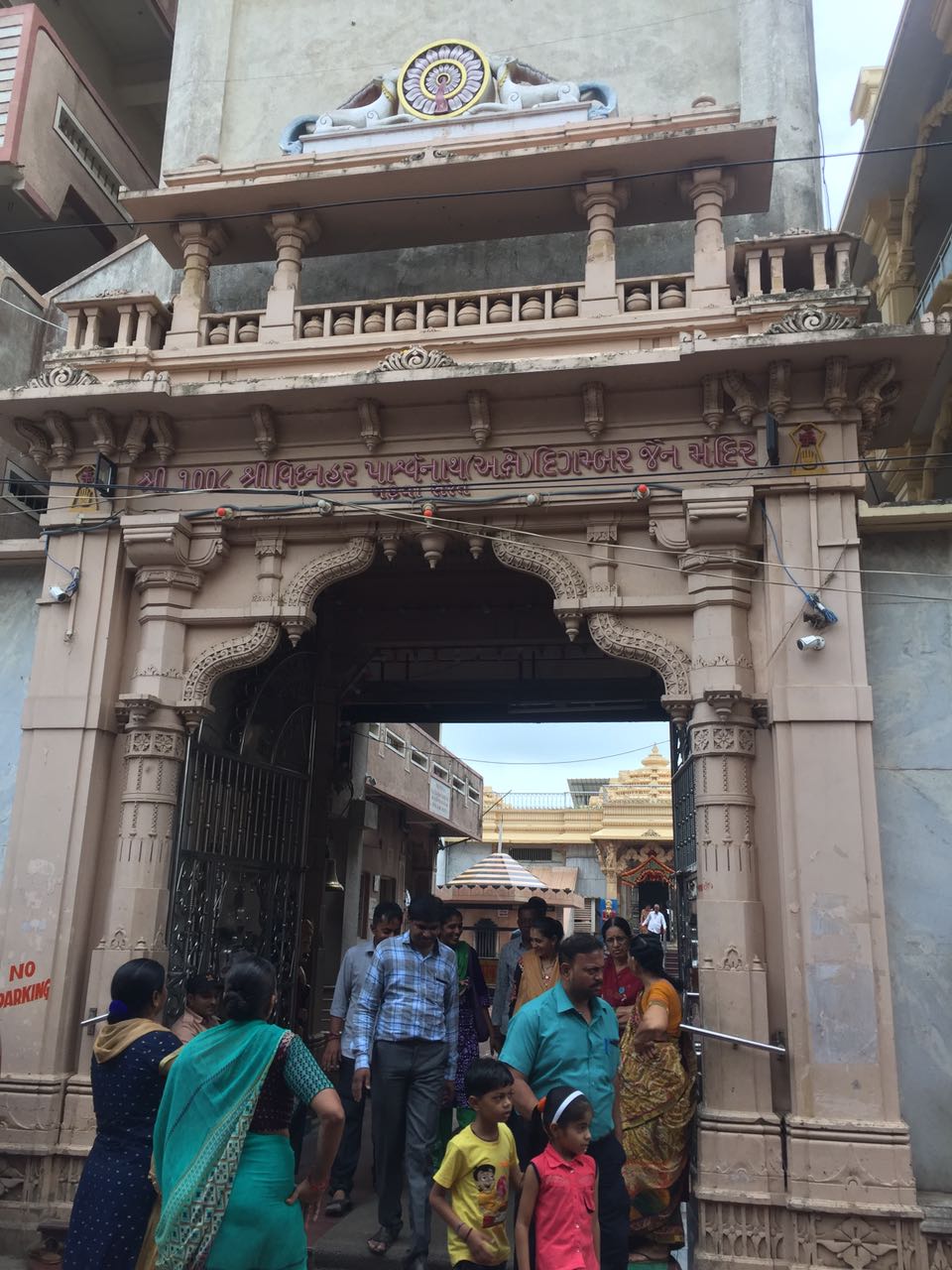 Shri 1008 Shri Vighnhar Parshvanath (Atishaya Kshetra) Digamber Jain Mandir, Mahuva, District - Surat (Gujarat) main image