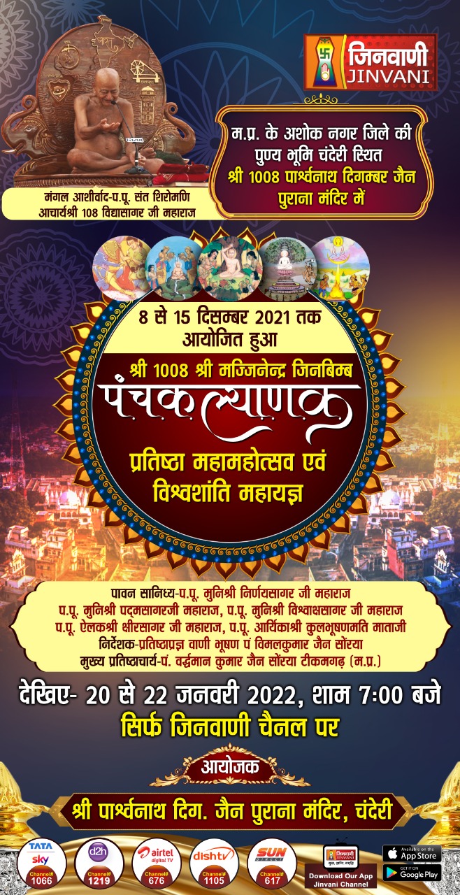 Shri Parshvnath Digamber Jain Purana Mandir, Chanderi, District-Ashoknagar (M.P.) image 9