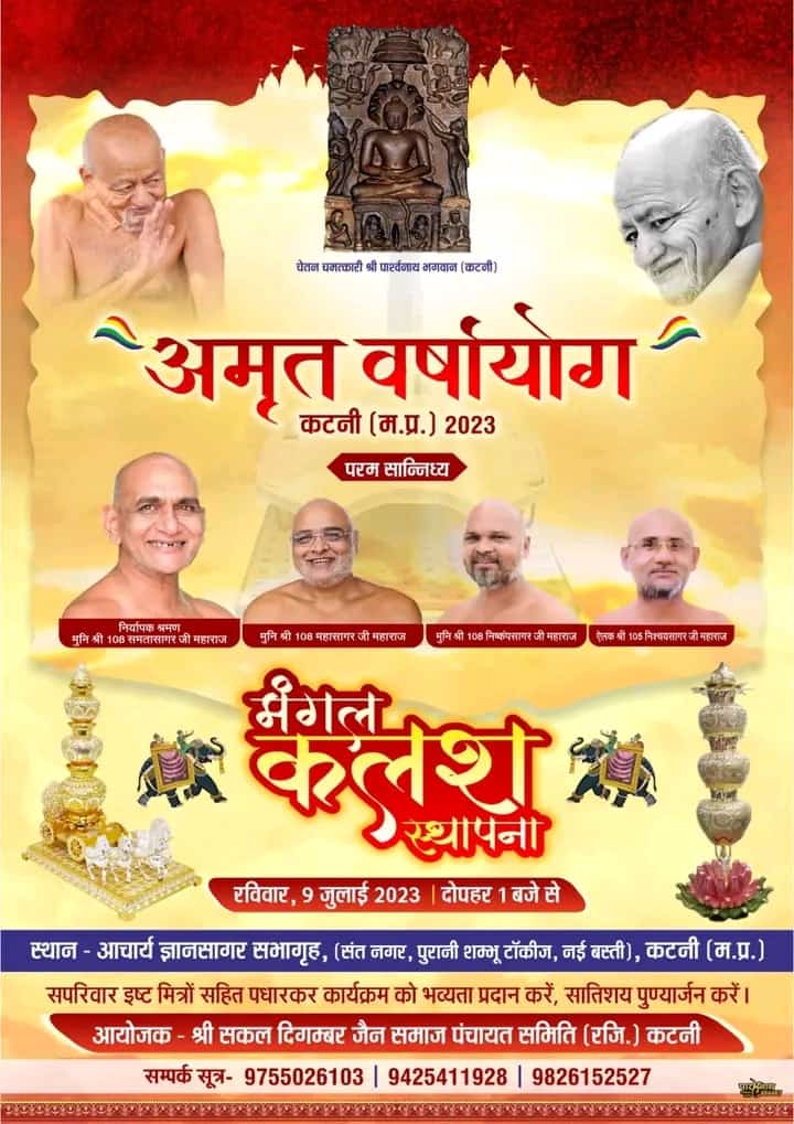 Shri Pashvnath Digamber Jain Panchayati Bada Mandir, Gandhi Ganj, Katni (M.P.) thumbnail 5