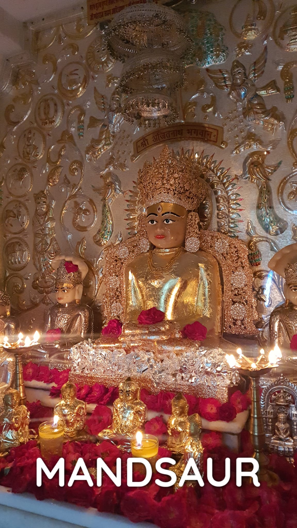 Shri Ajitnath Jain Shwetamber Mandir, Jankupura, Dhan Mandi, Mandsaur (M.P.) image 3