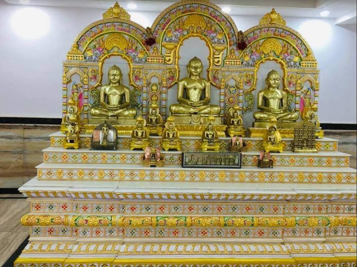 Shri Digamber Jain Panchayati Mandir, Patharya - Ripta, Gotegaon, District - Narsimhapur (M.P.) image 1