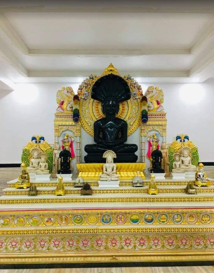 Shri Digamber Jain Panchayati Mandir, Patharya - Ripta, Gotegaon, District - Narsimhapur (M.P.) image 4
