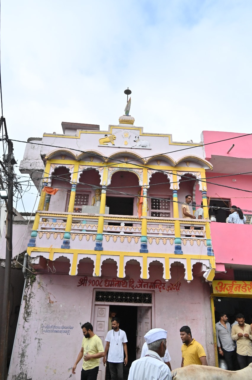 Shri Dharmnath Digamber Jain Mandir, Ambika Chowk, Kothri, District - Sehore (M.P.) main image