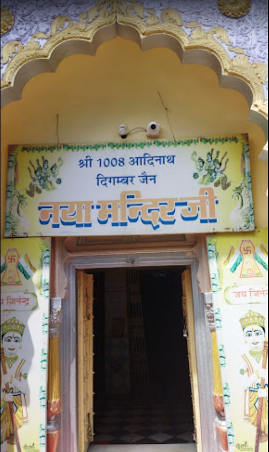 Shri 1008 Adinath Digamber Jain Naya Mandir Ji, Katra Bazar, Tikamgarh (M.P.) image 1