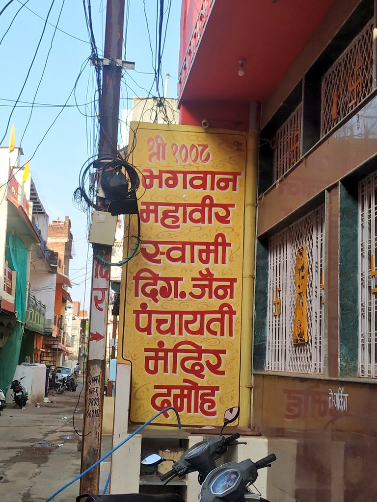 Shri 1008 Bhagwan Mahaveer Swami Digamber Jain Panchayati Mandir, Civil Ward No. 5, Raju Colony, Damoh (M.P.) image 1