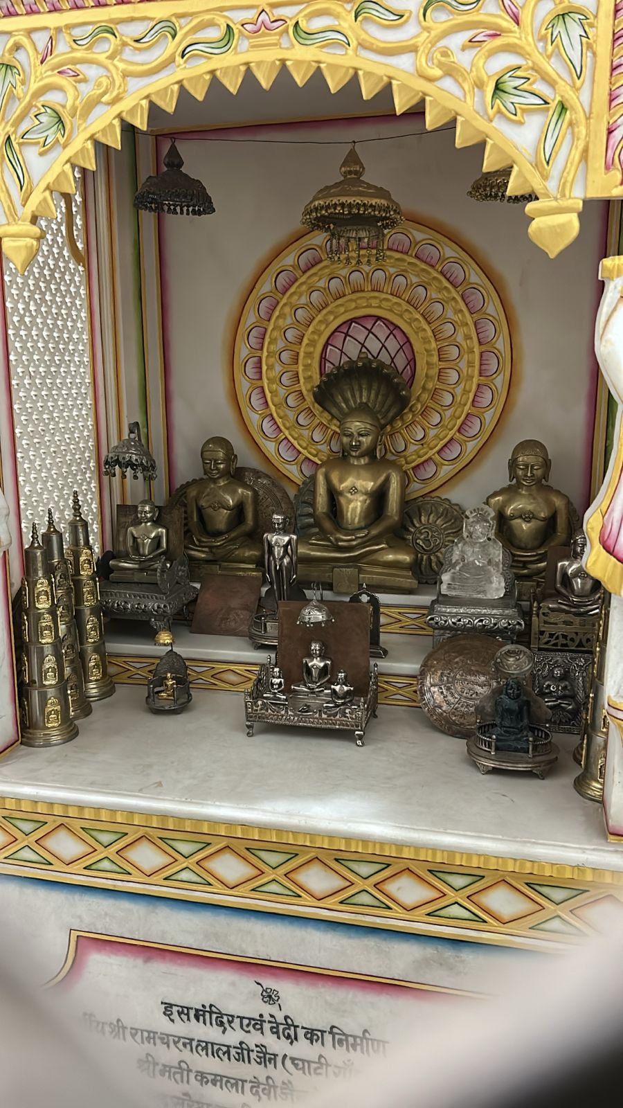 1008 Shri Manhardev Shantinath Digamber Jain Mandir, Talhati Mandir No. 8, Bhattarakji Kothi, Sonagiri, Sinawal, District - Datia (M.P.) image 14