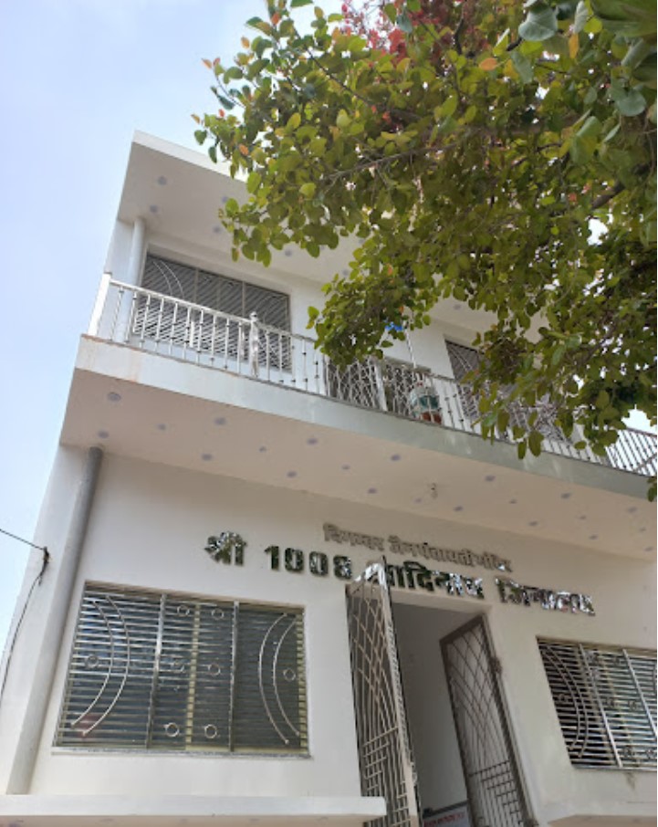 Shri 1008 Adinath Jinalaya Digamber Jain Panchayati Mandir, Shanti Nagar Colony, Civil Line, Tikamgarh (M.P.) main image