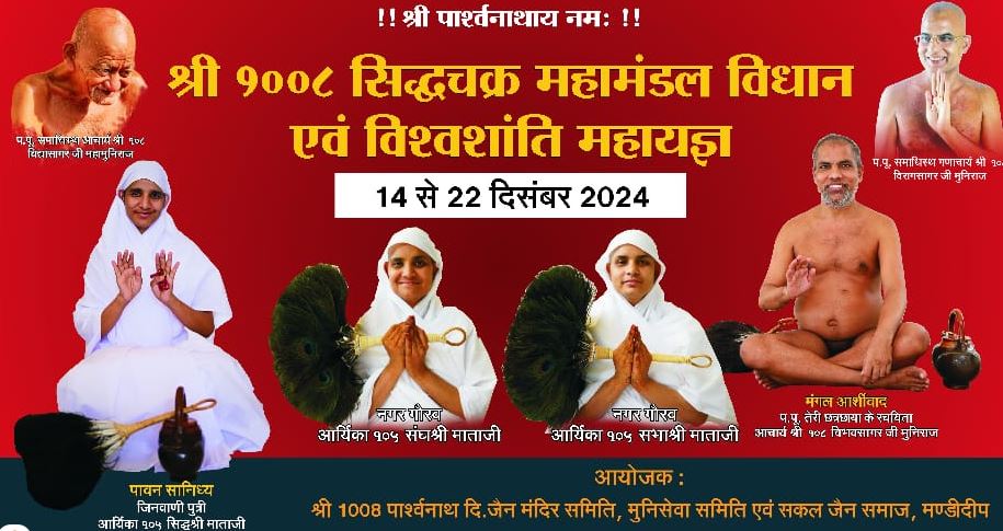 Shri 1008 Parshvnath Digamber Jain Mandir, Patel Nagar, Mandideep, District - Raisen (M.P.) image 6