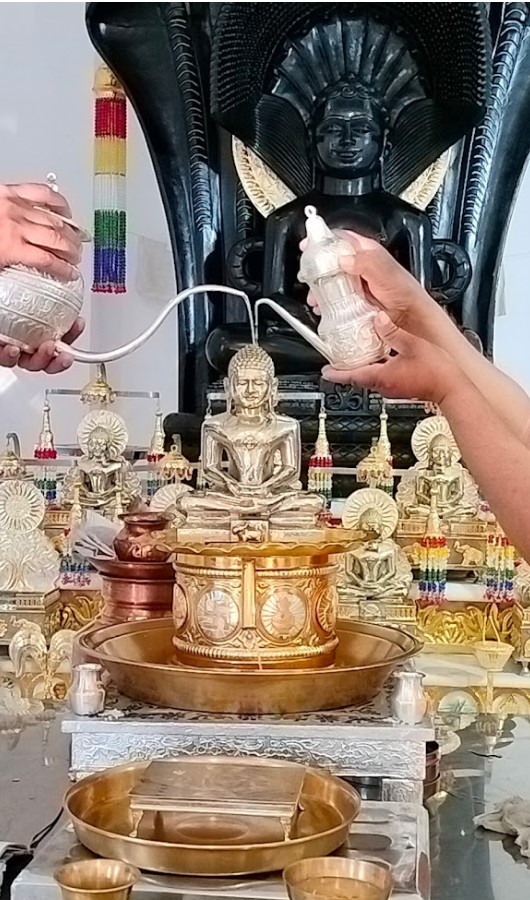 Shri Parshvnath Navgraha Digamber Jain Mandir, New Sainik Colony, Bairagarh Kalan, Bhopal (M.P.) thumbnail 2