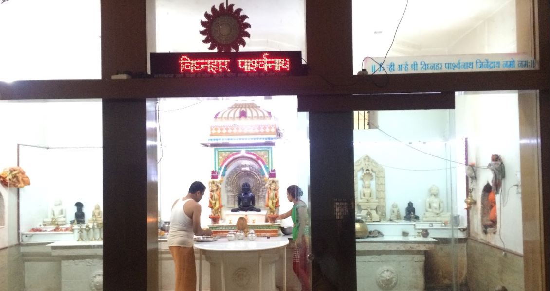 Shri 1008 Vighnahar Parshvanath Digamber Jain Mandir Atishaya Kshetra Ashta (Kasar) District. – Osmanabad (Maharashtra) image 4