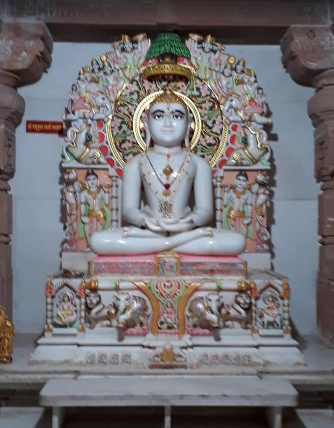 Shri Adinath-Vasupujya Swami Jinalaya,  Shri Shatruanjyavatar Tirth, Nalegaon, Ahmednagar (Maharashtra) image 3
