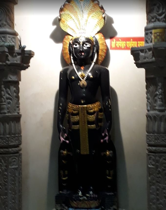 Shri Adinath-Vasupujya Swami Jinalaya,  Shri Shatruanjyavatar Tirth, Nalegaon, Ahmednagar (Maharashtra) image 4