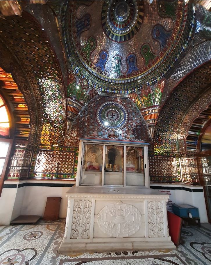 Shri Suparshvnath Digamber Jain Kaanch Mandir, Mahadevpura, Wardha (Maharashtra) image 6