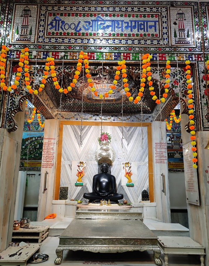 Shri 1008 Adinath Digamber Jain Mandir, Jain Galli, Dashmesh Nagar, Nanded (Maharashtra) thumbnail 4