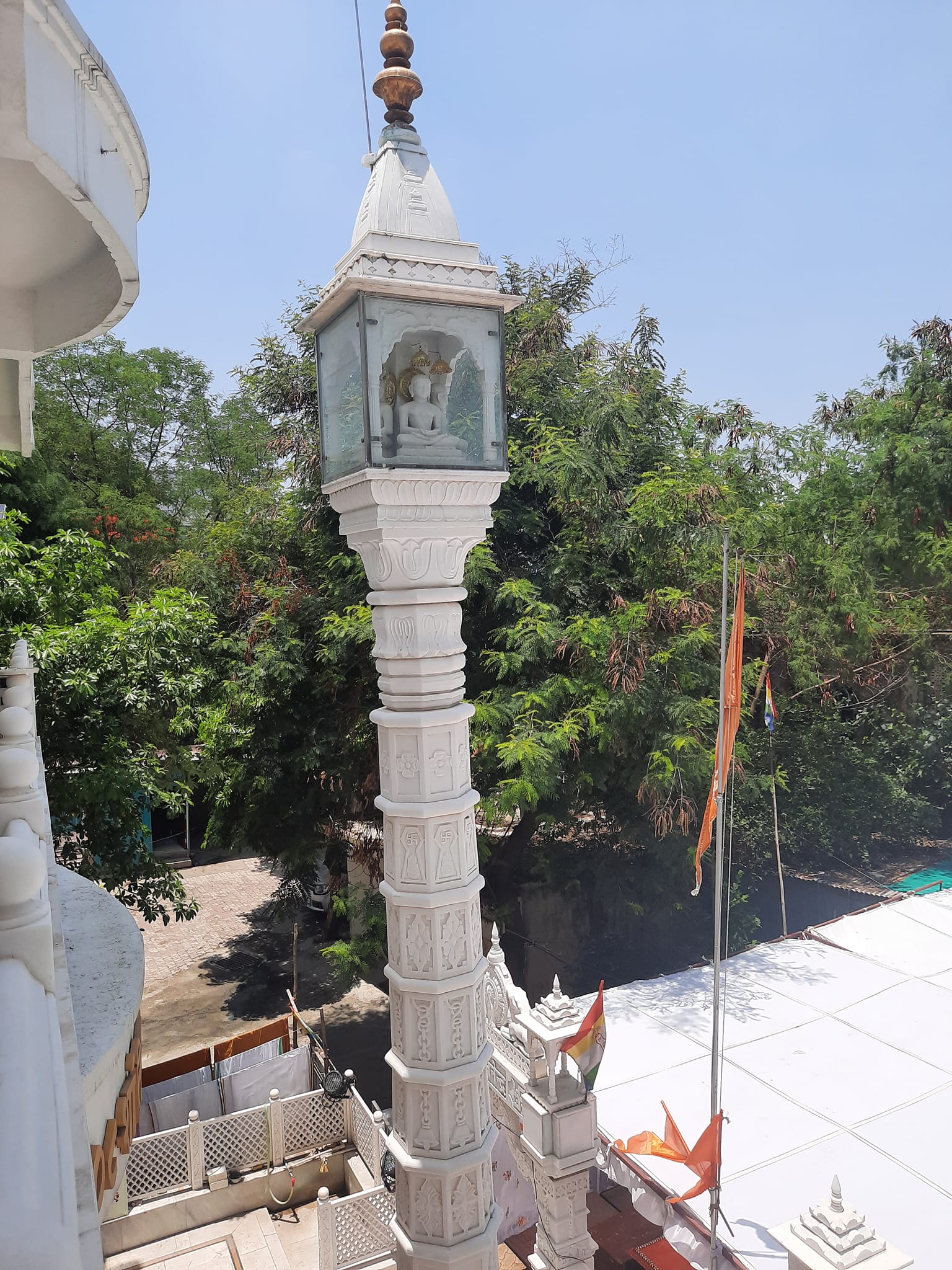 Shri 1008 Shantinath Digamber Jain Mandir, Visavanagar Colony, Vishnu Nagar, Nanded (Maharashtra) thumbnail 5