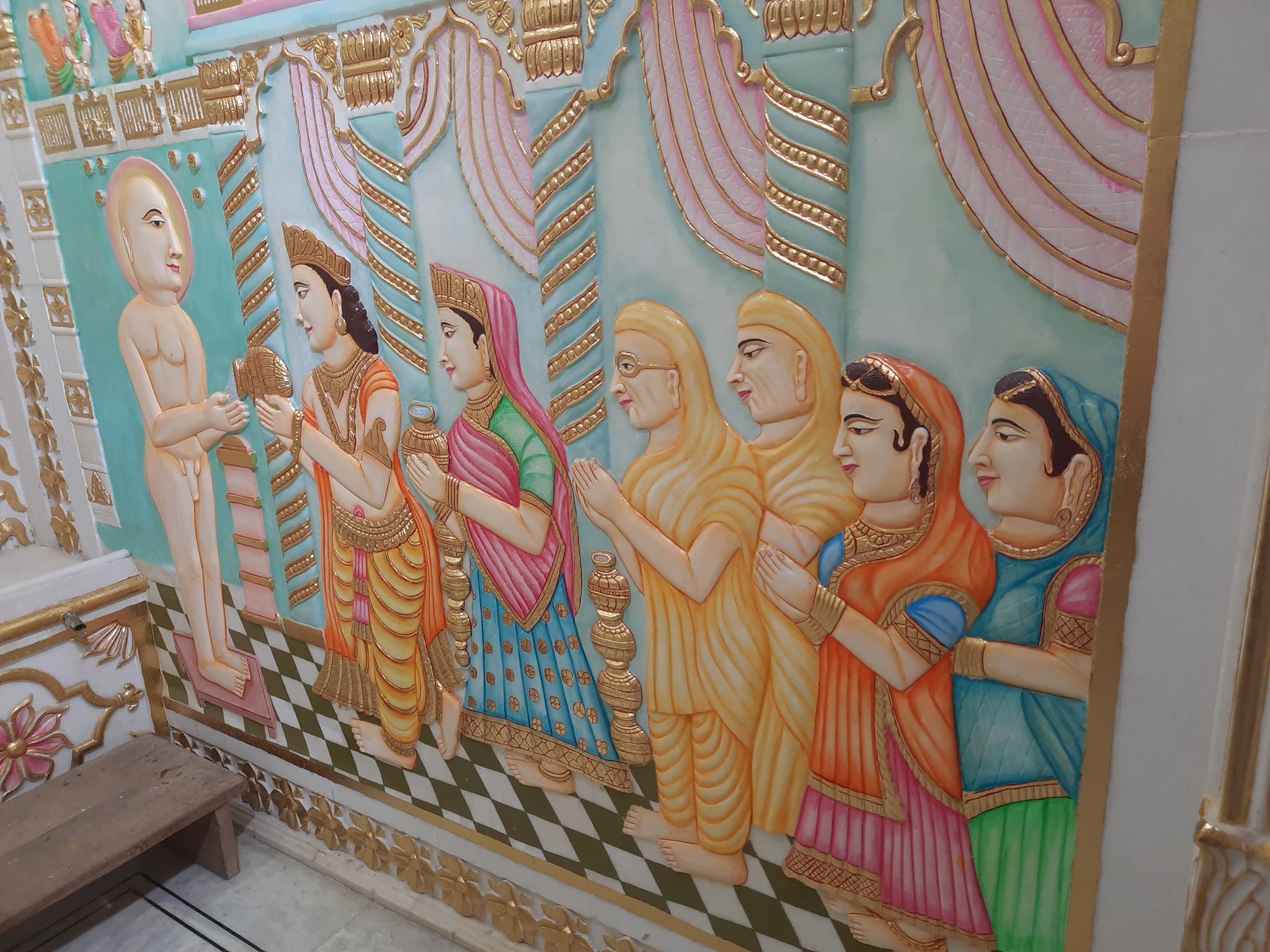 Shri 1008 Shantinath Digamber Jain Mandir, Visavanagar Colony, Vishnu Nagar, Nanded (Maharashtra) thumbnail 6