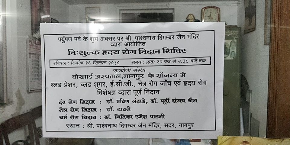 Shri Parshvnath Digamber Jain Mandir, Sadar, Nagpur (Maharashtra) image 5