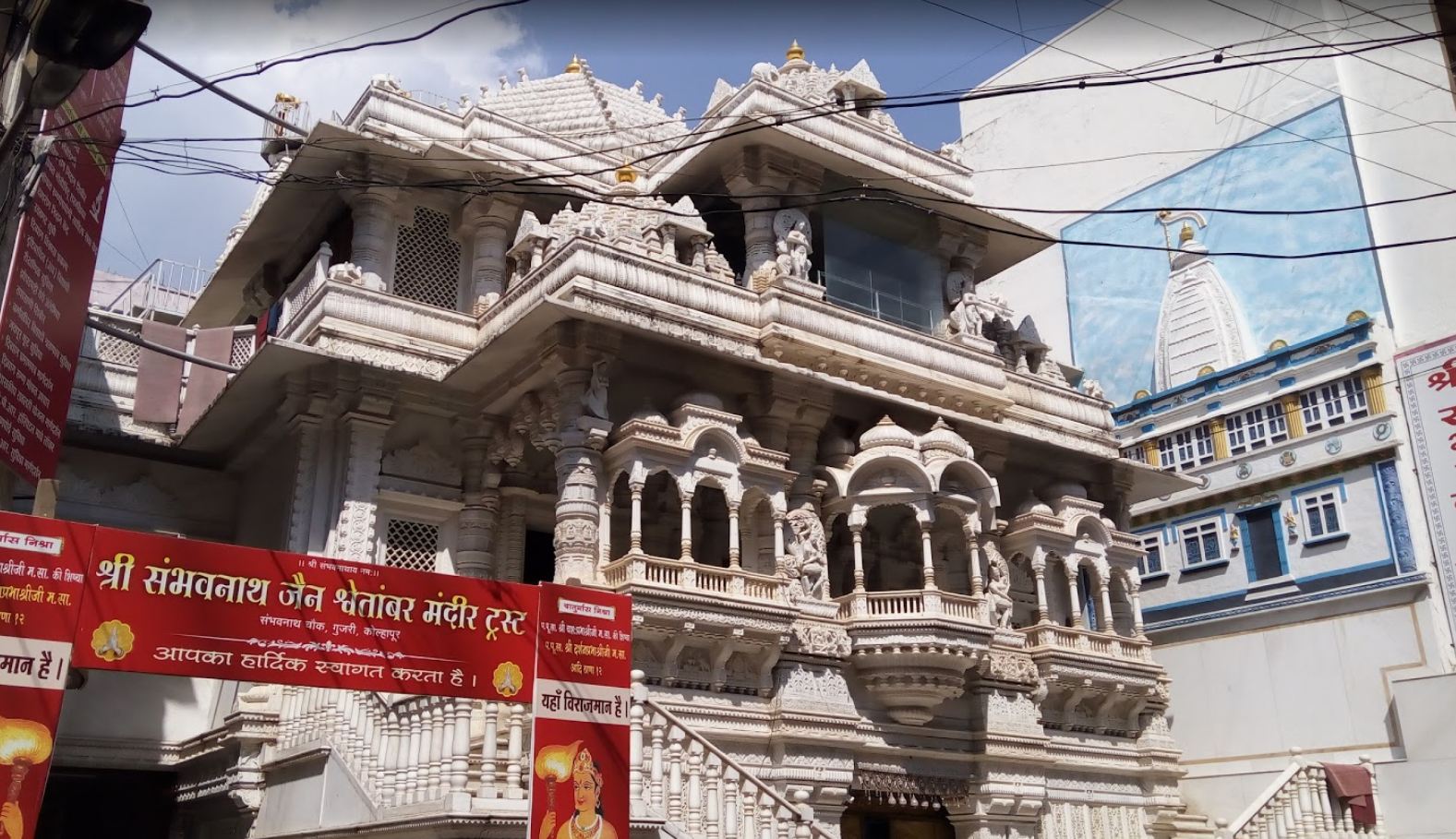 Shri Sambhavnath Jain Shwetamber Mandir, Sambhavnath Chowk, Gujari, Kolhapur (Maharashtra) image 1