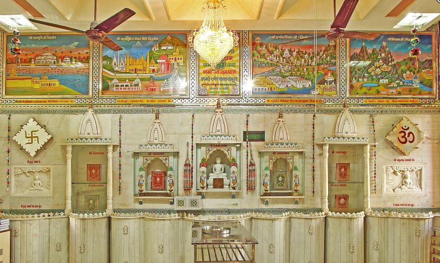 Shri Simandhar Swami Digamber Jain Mandir, Daxini Society, Maninagar, Ahmedabad (Gujarat) image 2