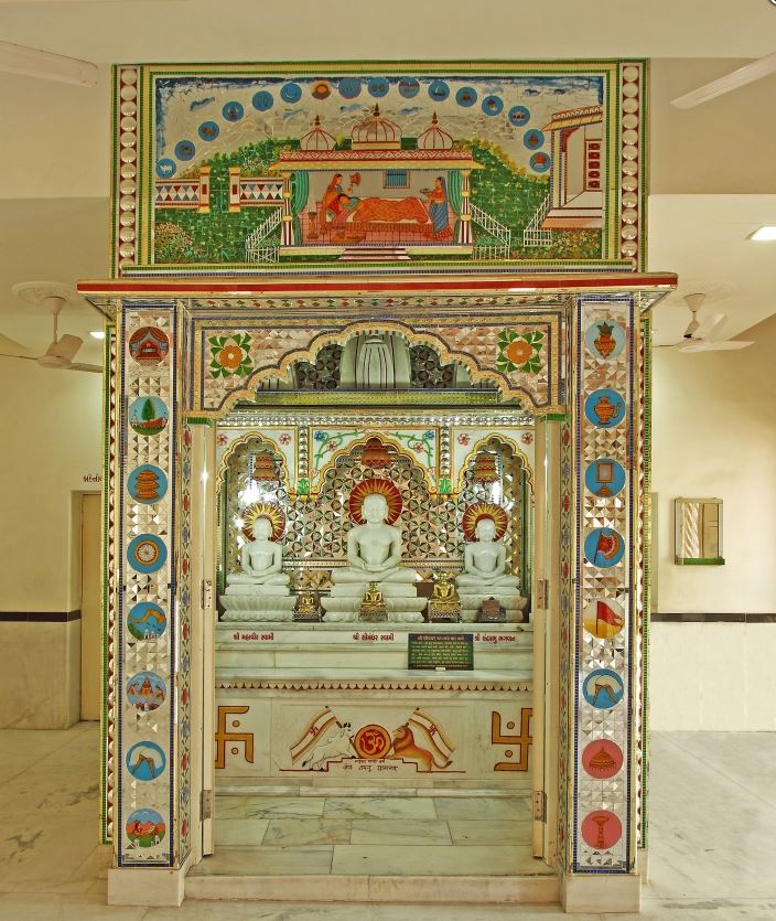 Shri Simandhar Swami Digamber Jain Mandir, Daxini Society, Maninagar, Ahmedabad (Gujarat) image 3