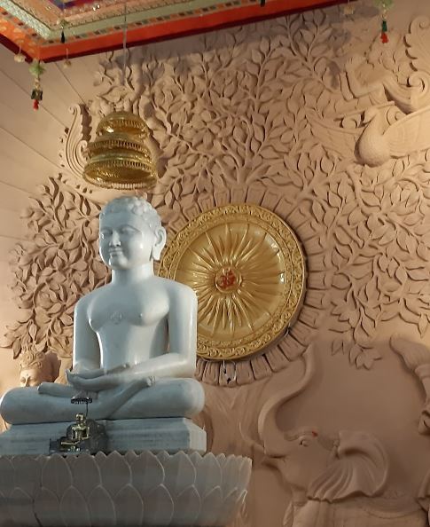 Shri Parshvnath Digamber Jain Mandir, Golwad Road, Khadia, Ahmedabad (Gujarat) image 11