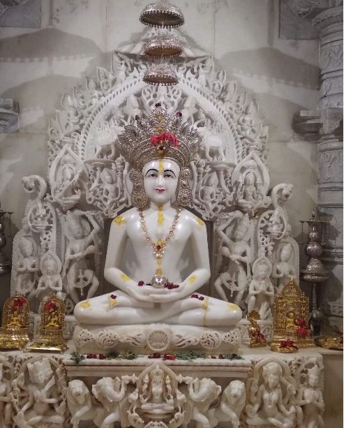Shri Naminath Jain Shwetamber Mandir, Savvy Swaraaj, Godrej Garden City Road, Gota, Ahmedabad (Gujarat) image 4