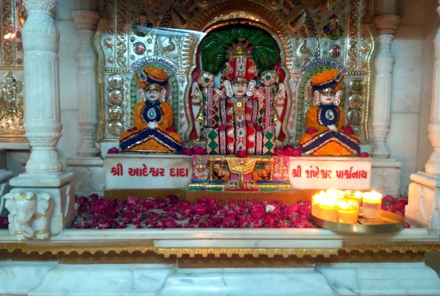 Shri Sambhavnath Jain Derasar, Naranpura Telephone Exchange Road, Memnagar, Ahmedabad (Gujarat) image 4