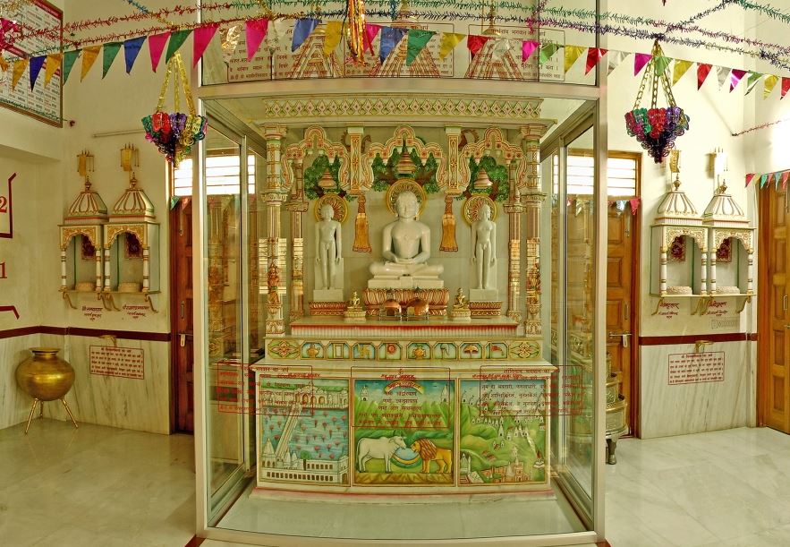 Shri 1008 Simandhar Digamber Jain Mandir, Harivallabh Society, Patiya Road, Naroda, Ahmedabad (Gujarat) image 3