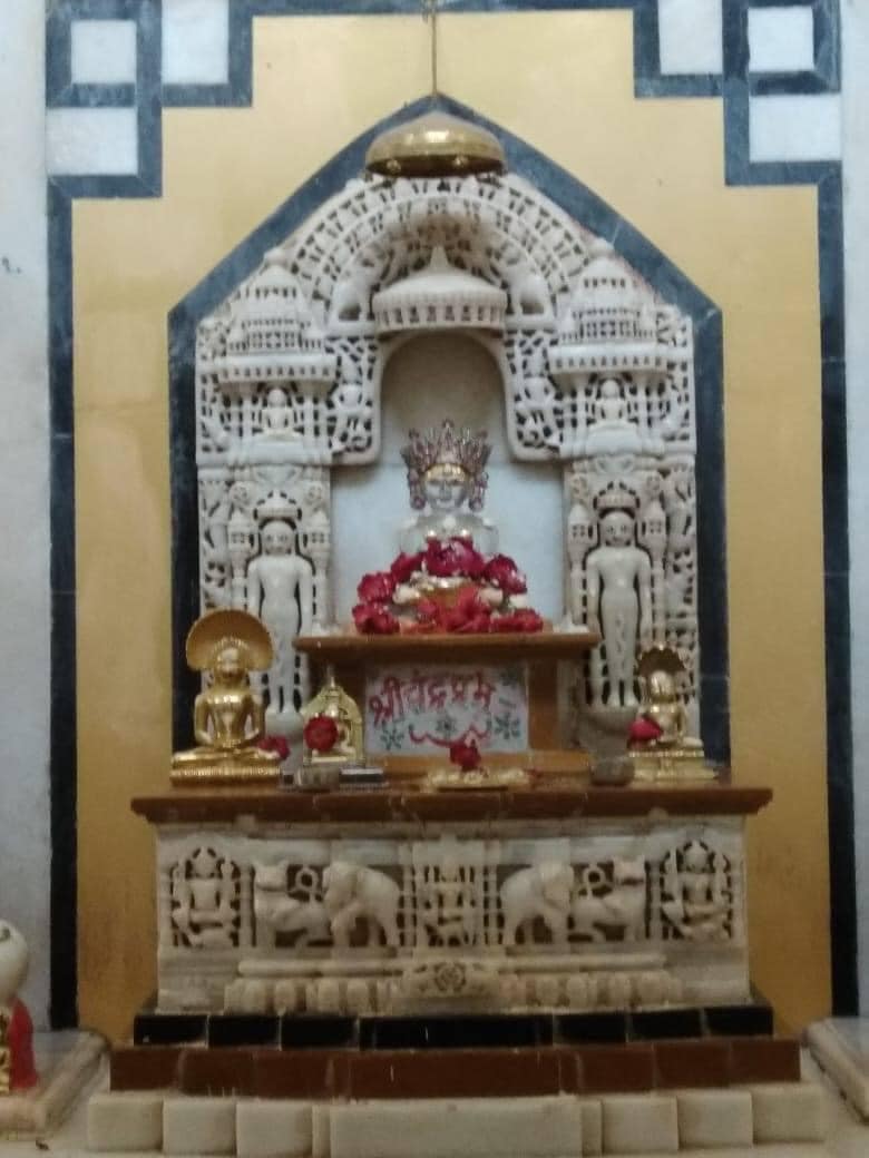 Shri Chandraprabh Swami Jain Derasar, Bhoyrapado, Lambi Oty, Khambhat, District - Anand (Gujarat) main image