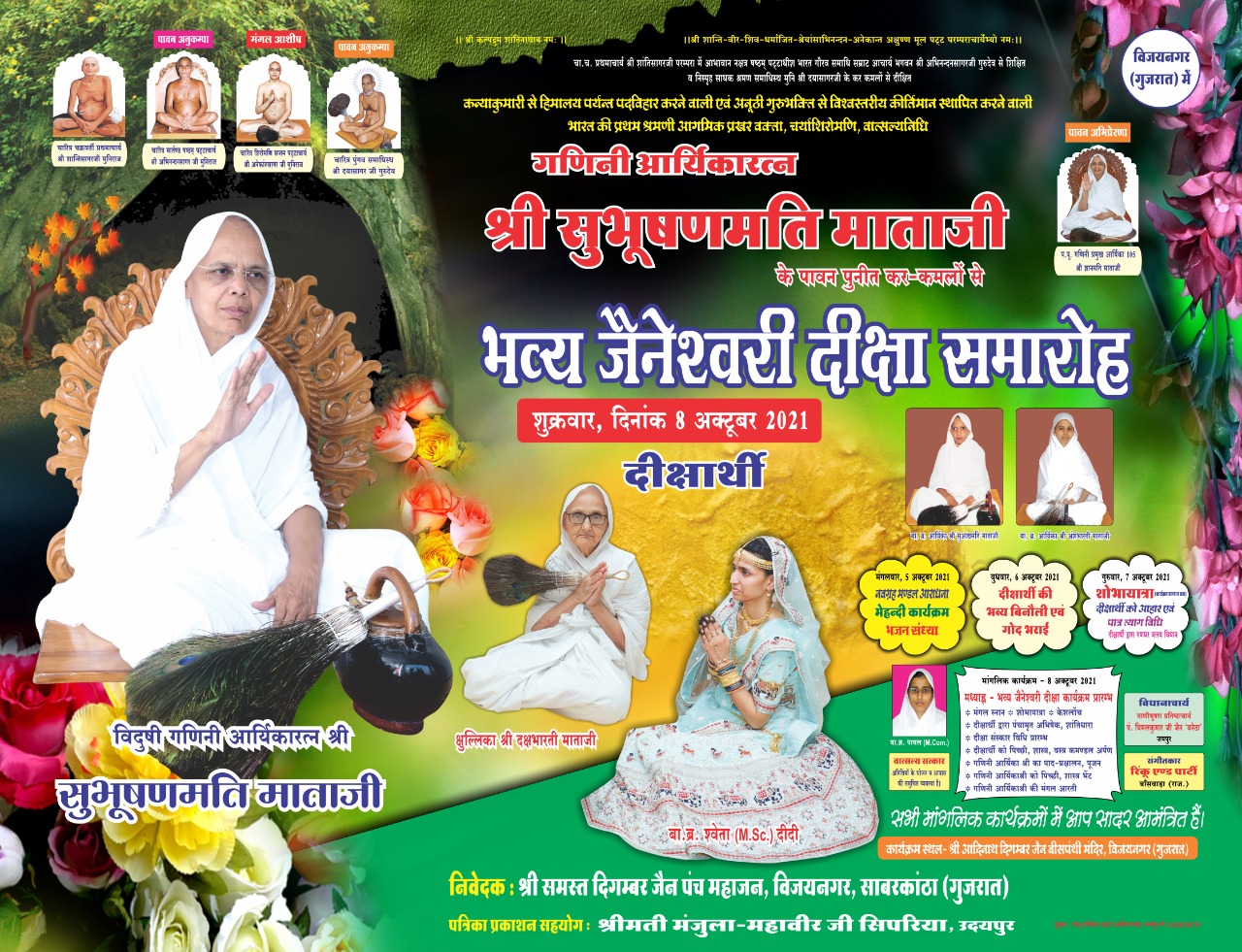 Shri Adinath Digamber Jain Beespanthi Jinalaya, Vijaynagar, District - Sabar Kantha (Gujarat) image 3
