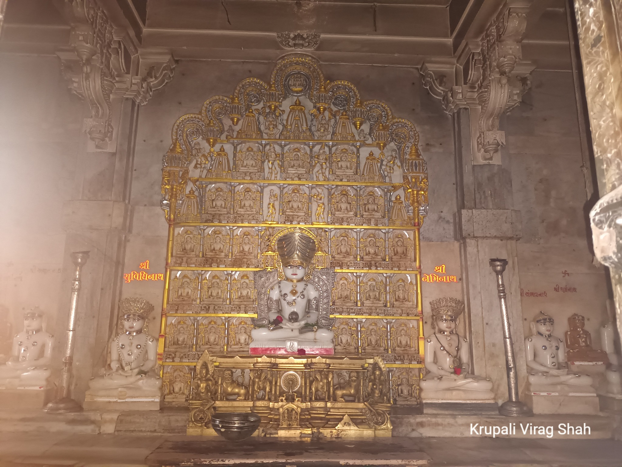 Shri Chintamani Parshvnath Shwetamber Jain Mandir, Banba vali seri, Radhanpur, District - Patan (Gujarat) thumbnail 4