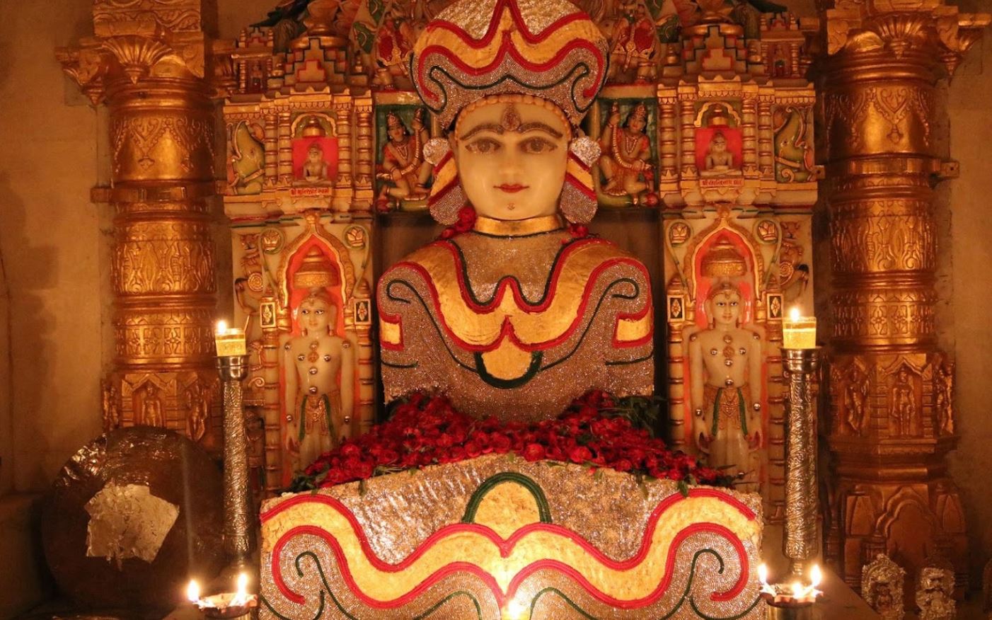 Shri Vasupujya Swami Shwetamber Jain Mandir, Kamboj Nagar, Sukheshwar Society, Mahesana (Gujarat) image 4