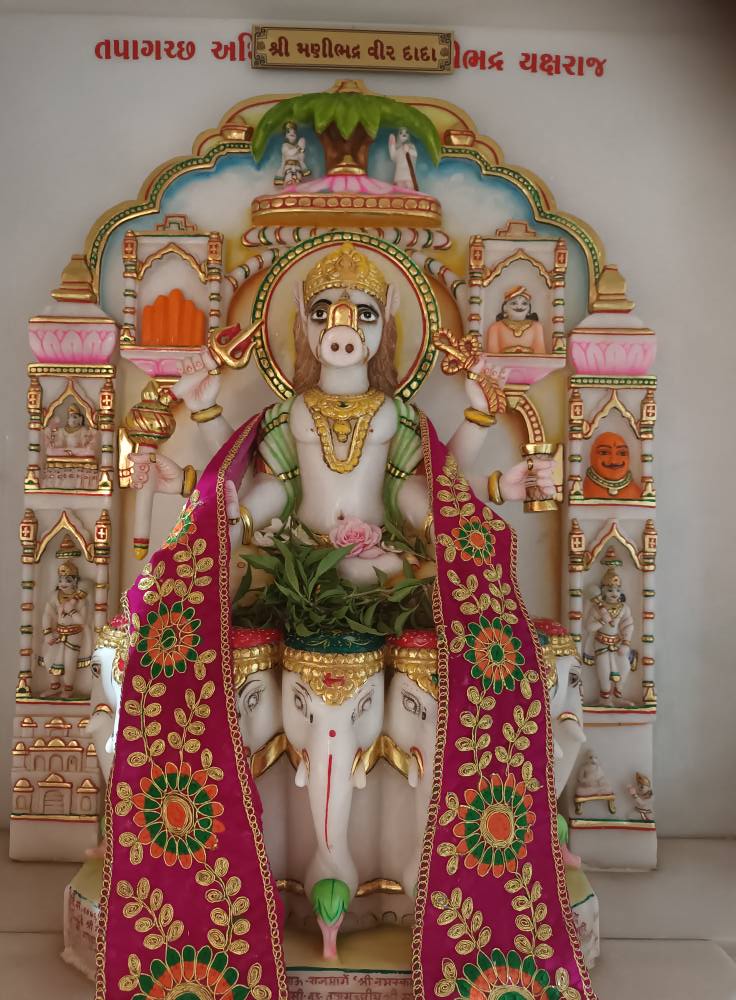 Shri Namaskar Maha Tirth, Shri Simandhar Swami Shwetamber Jain Derasar, Chhadavada, District - Kachchh (Gujarat) image 9