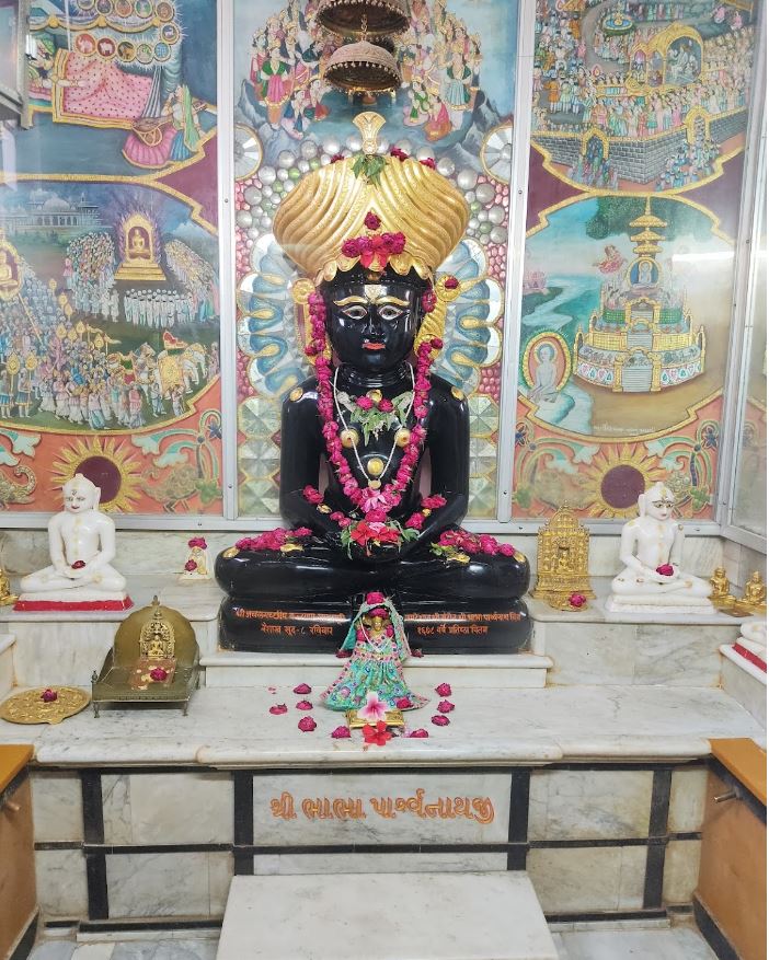 Shri Bhabha Parshvnath Jain Shwetamber Mandir, Chandi Bazar, Kadiawad, Jamnagar (Gujarat) image 4