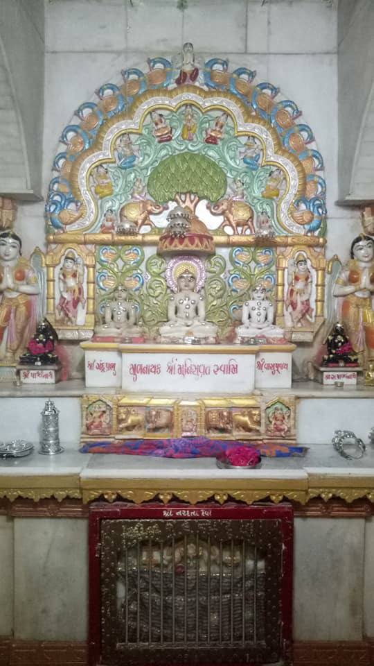 Shri Munisuvrat Swami Shwetamber Jain Derasar, Aminwada, Dehgam, District - Gandhinagar (Gujarat) main image