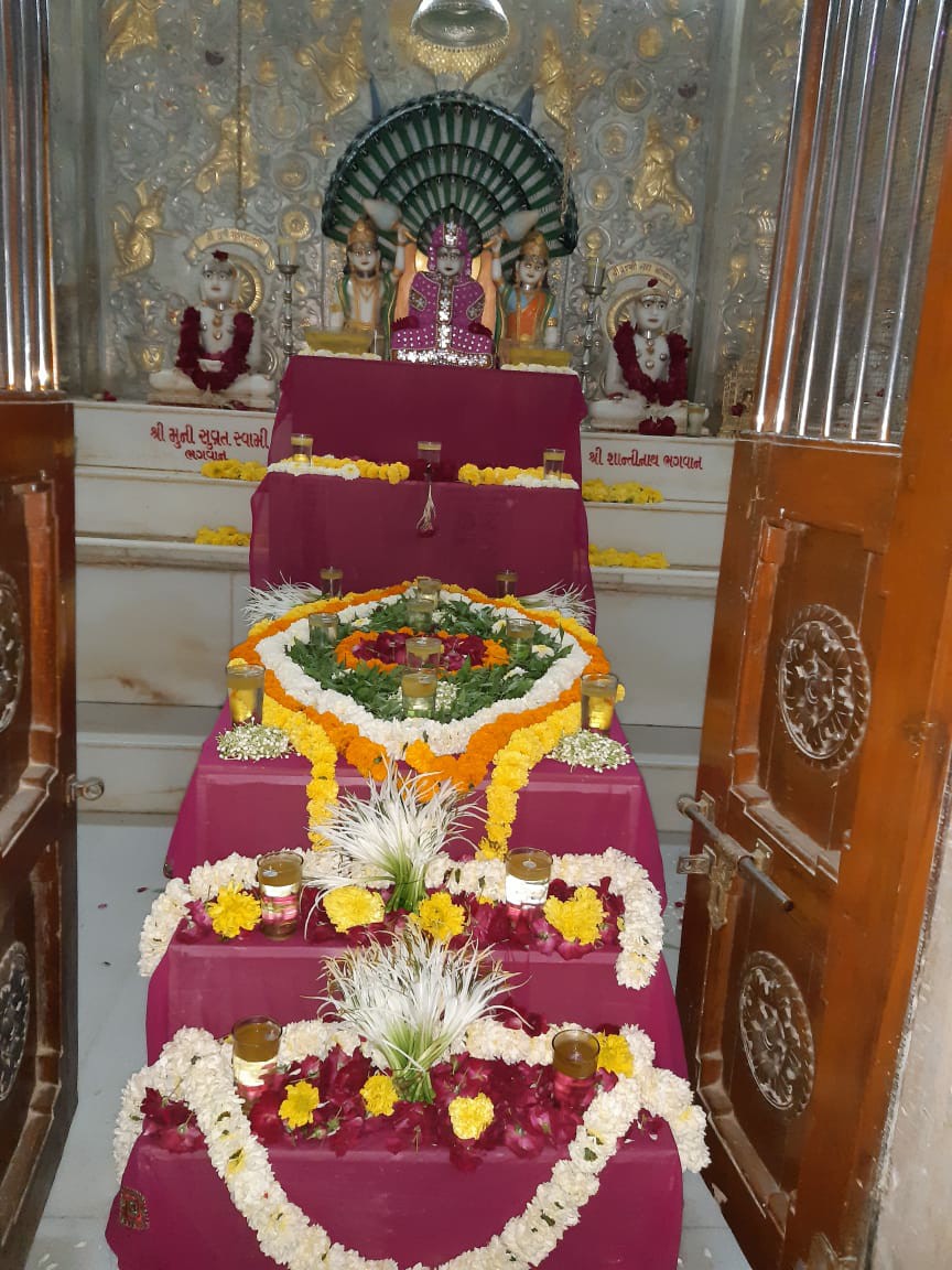 Shri Dadawadi Jain Derasar, Aminwada, Dahegam - Ahmedabad Road, Near GEB Office, Dehgam, District - Gandhinagar (Gujarat) thumbnail 6
