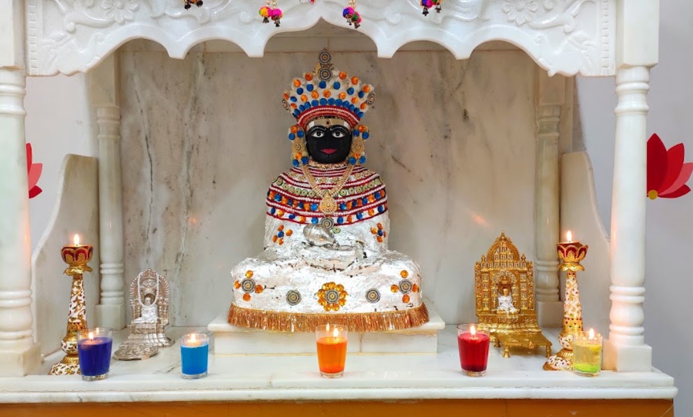 Shri Munisuvrat Swami Shwetamber Jain Mandir, Shyam Srushti complex, Mahalaxmi Road, Urjanagar 1, Kudasan, Gandhinagar (Gujarat) thumbnail 3