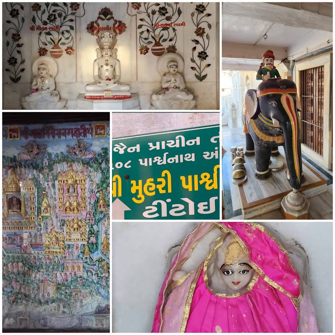 108 Shri Muhari Parshvnath Shwetamber Jain TIrth, Tintoi, District - Sabar Kantha (Gujarat) image 8