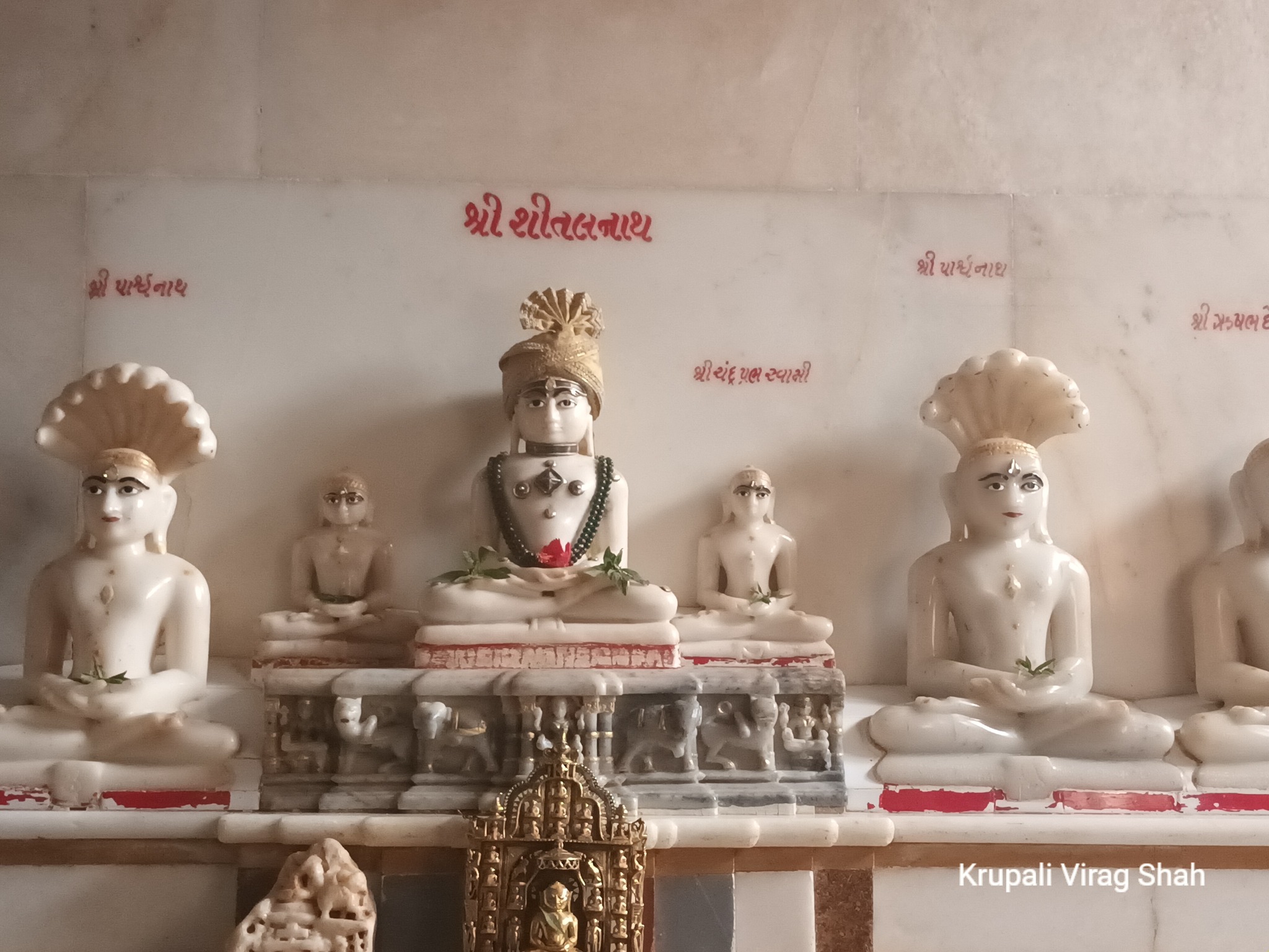 Shri Sheetalnath Bhagwan Shwetamber Jain Derasar, Bhani Pol, Vrindavan Society, Radhanpur, District - Patan (Gujarat) thumbnail 2